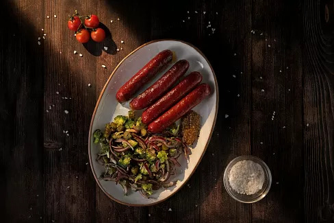 Колбаски "Мексиканские" из мраморной говядины "Primebeef"